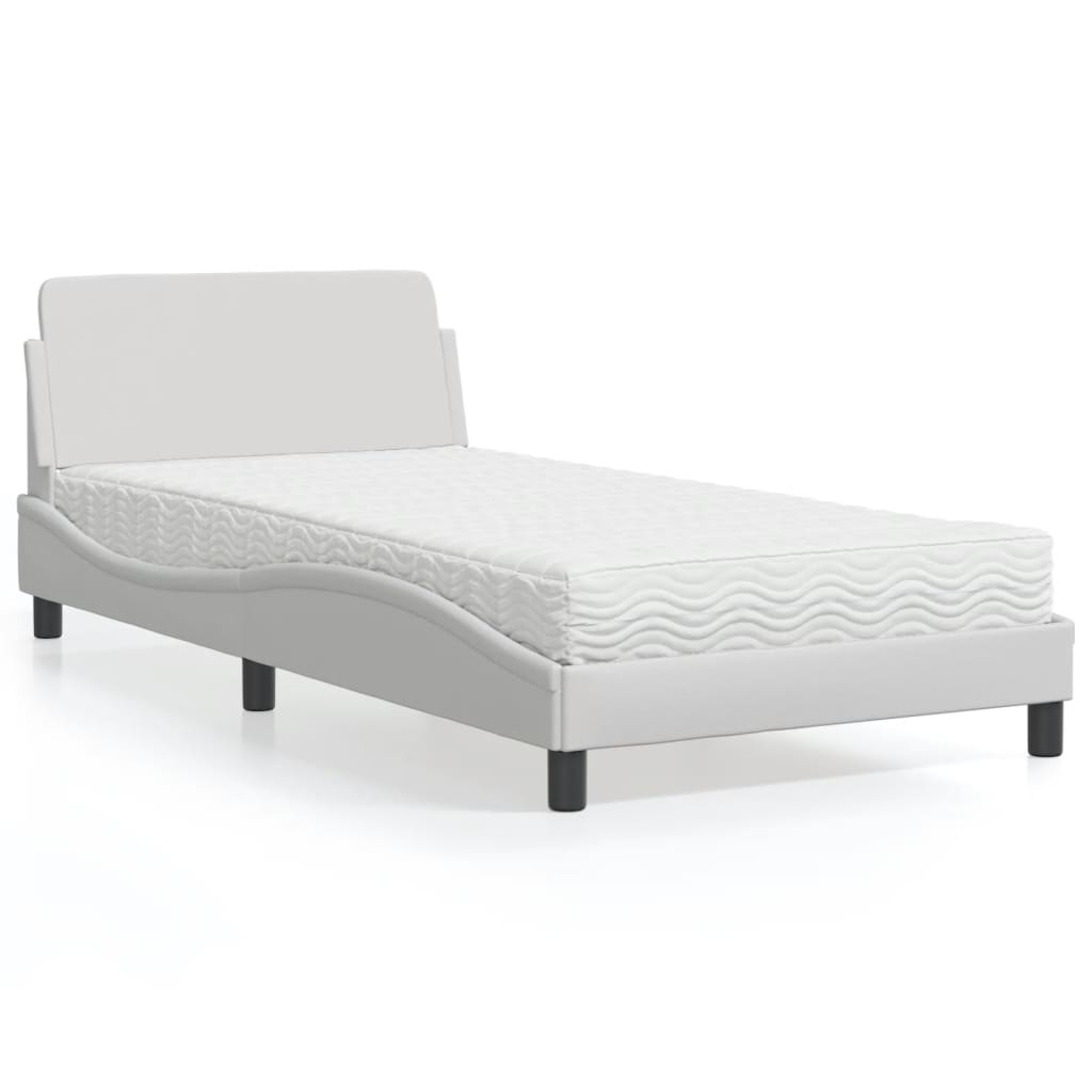 Bed Met Matras Kunstleer En