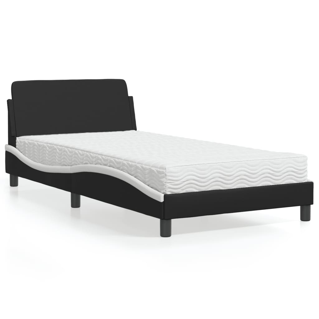 Bed Met Matras Kunstleer En