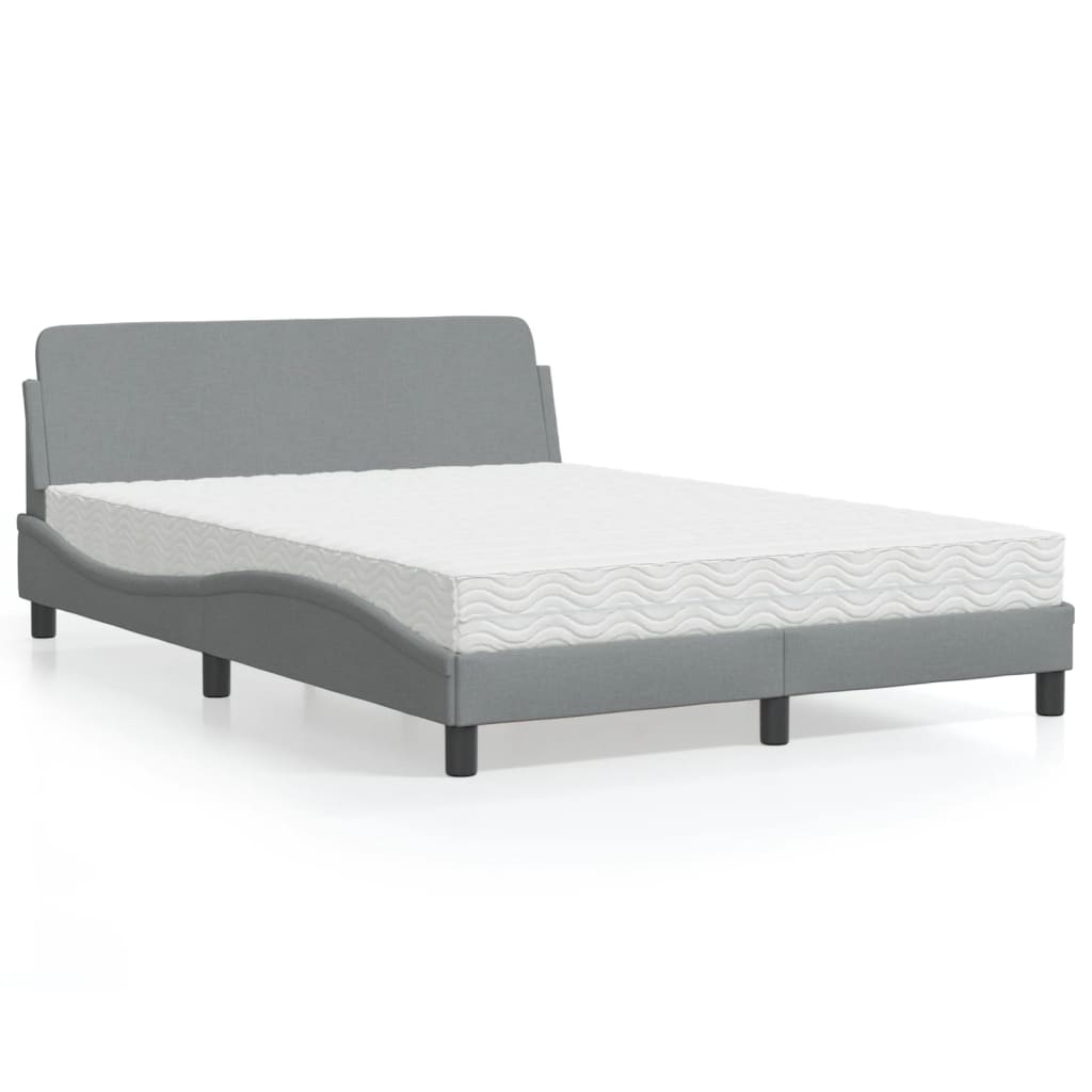 Bed Met Matras Stof Kleurig