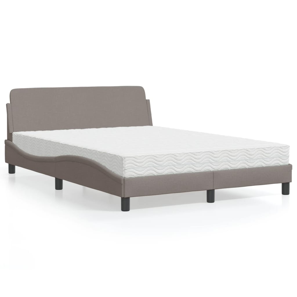 Bed Met Matras Stof