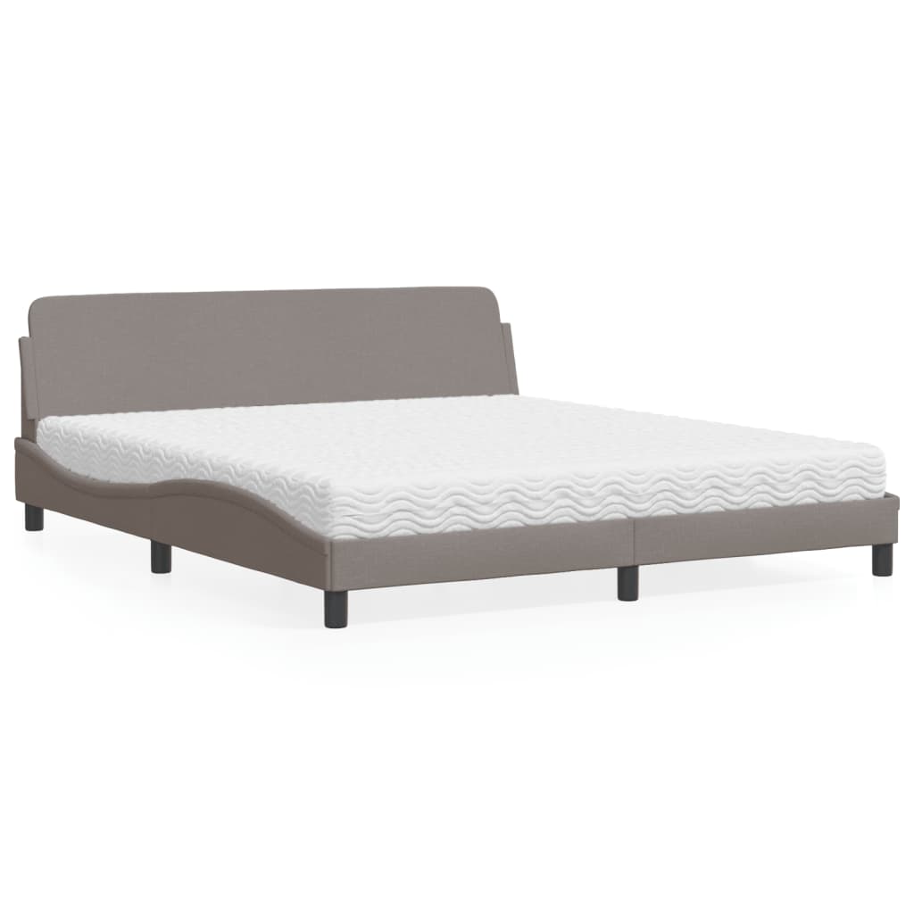 Bed Met Matras Stof