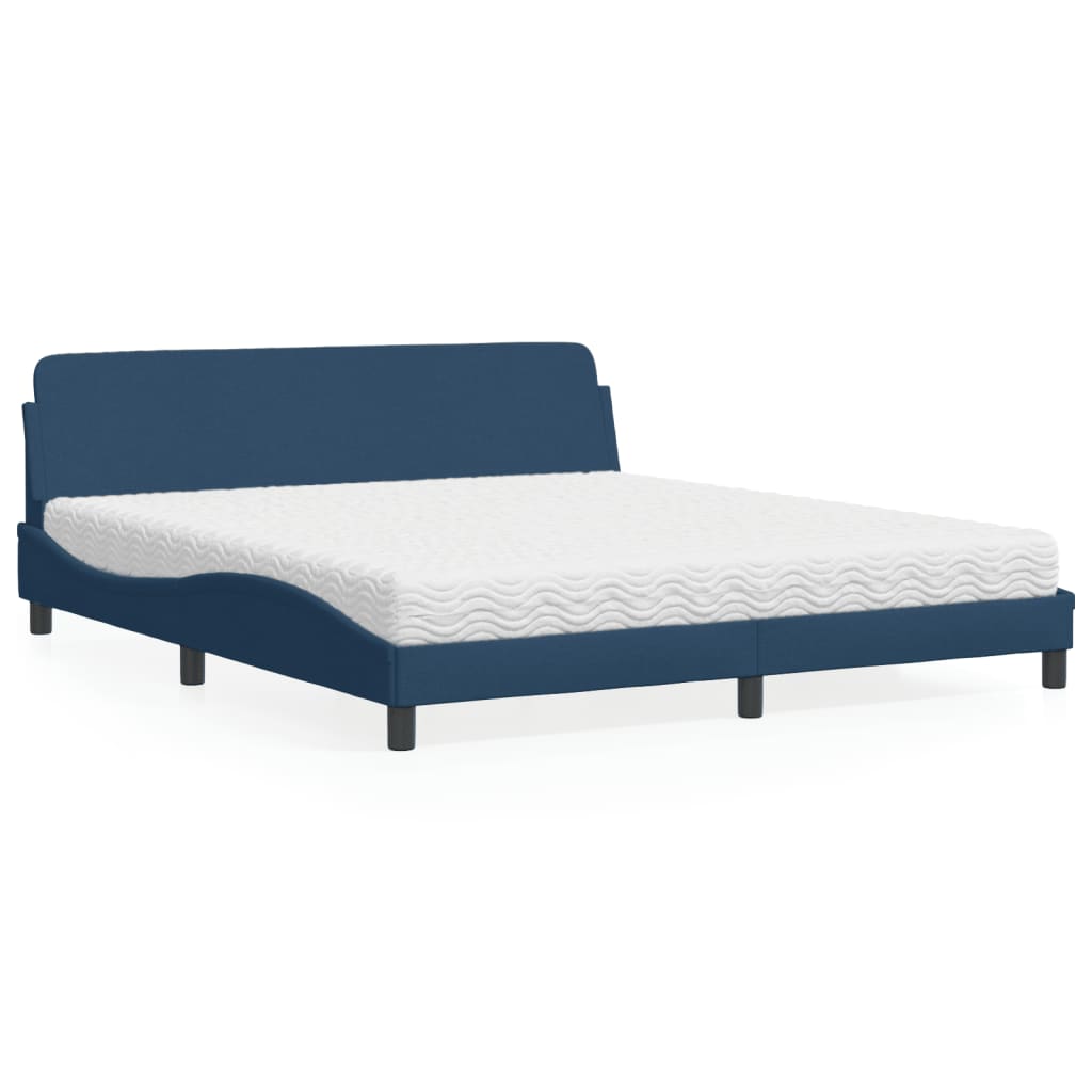 Bed Met Matras Stof