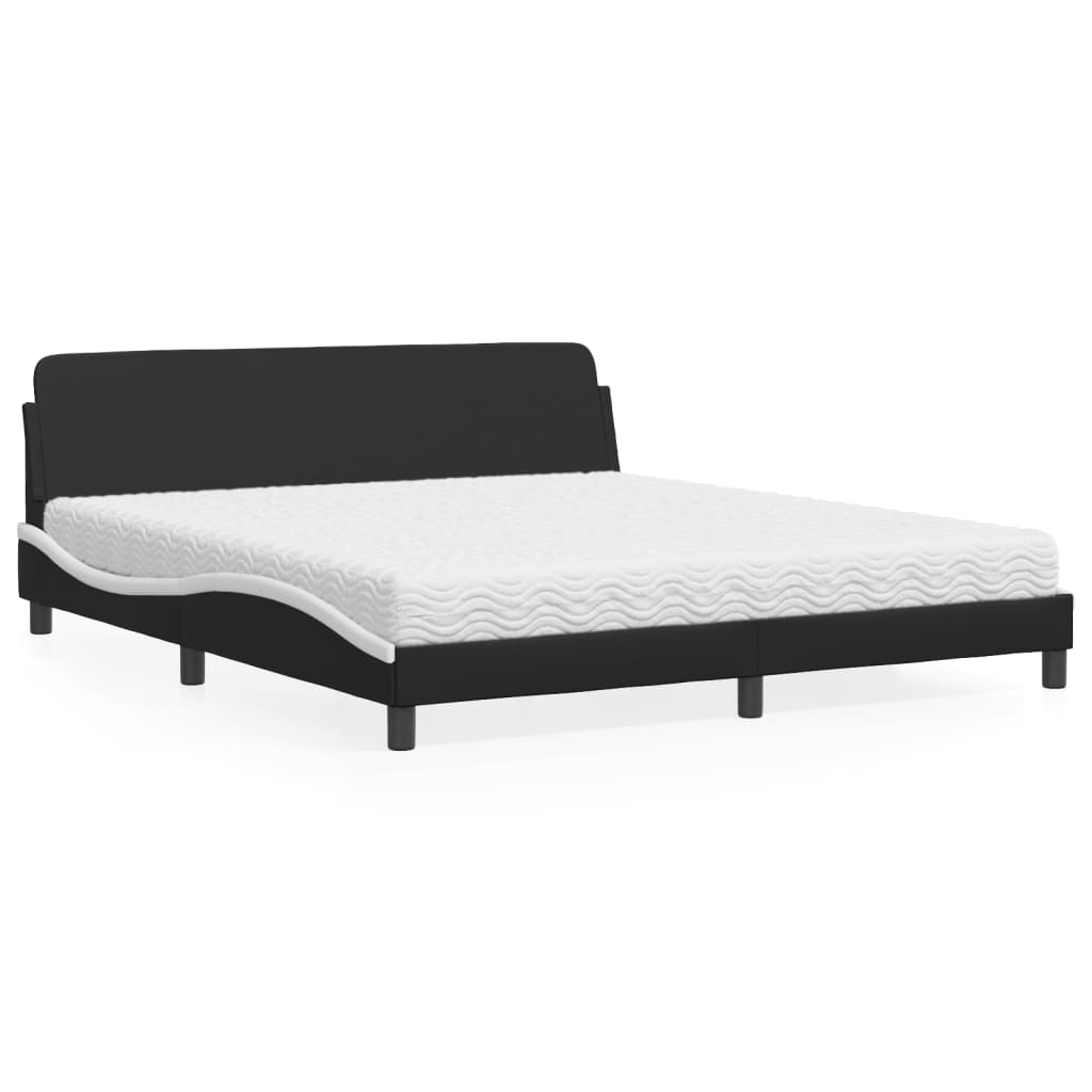 Bed Met Matras Kunstleer En