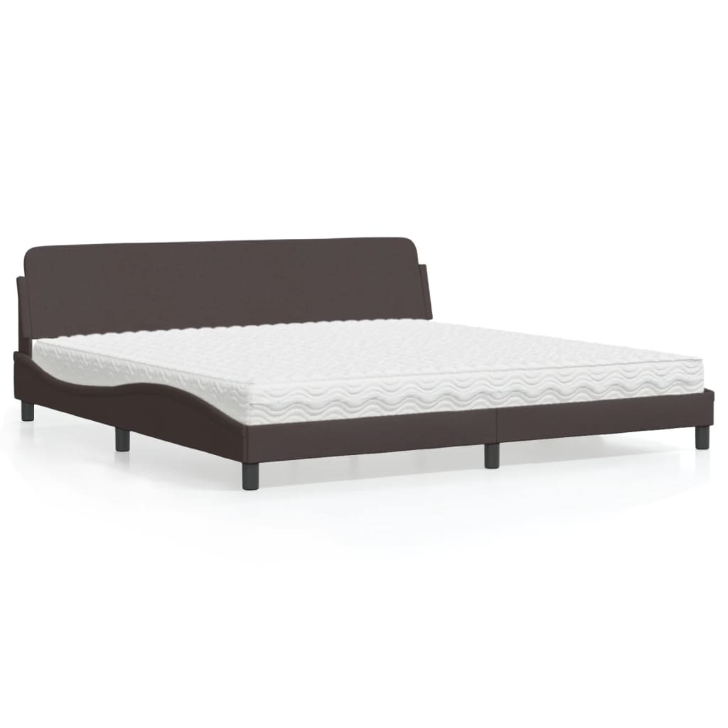 Bed Met Matras Stof