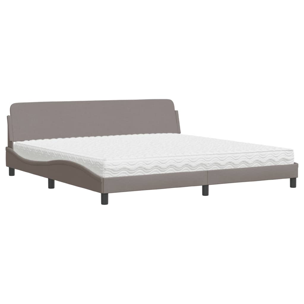 Bed Met Matras Stof