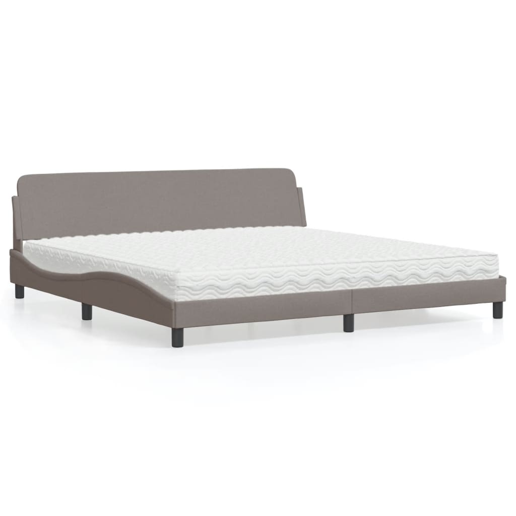 Bed Met Matras Stof