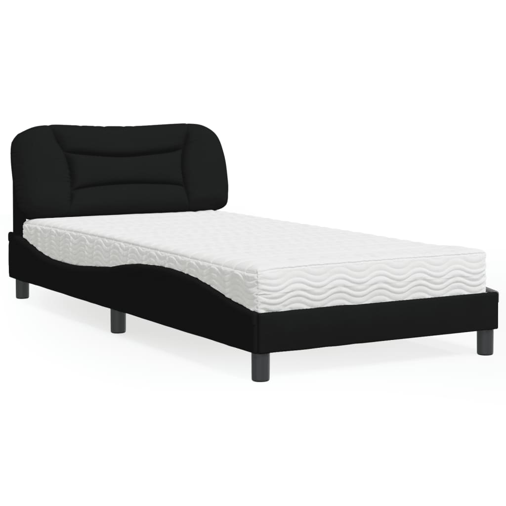 Bed Met Matras Stof