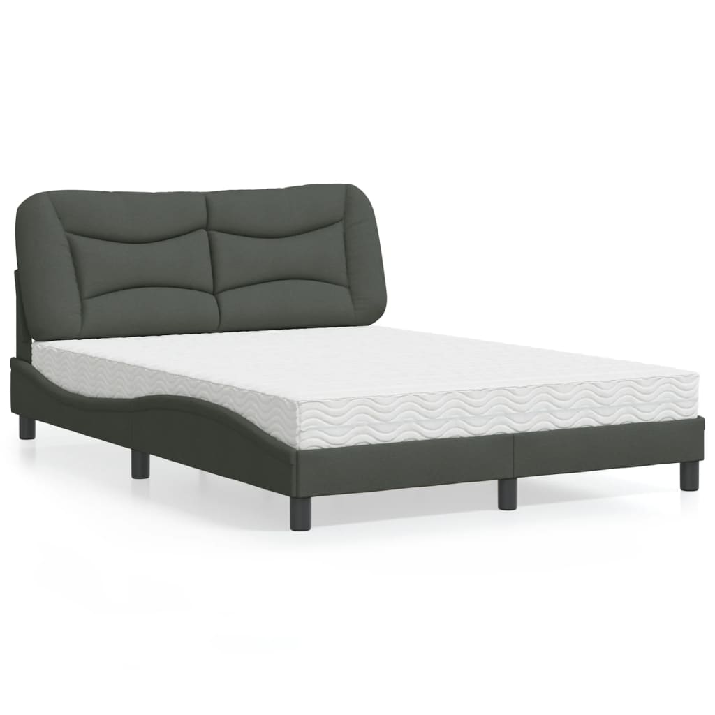 Bed Met Matras Stof