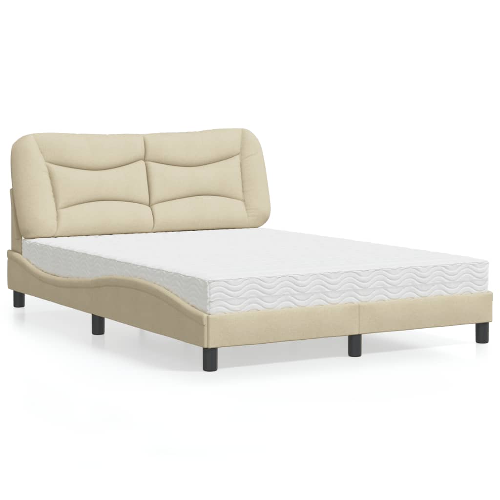 Bed Met Matras Stof