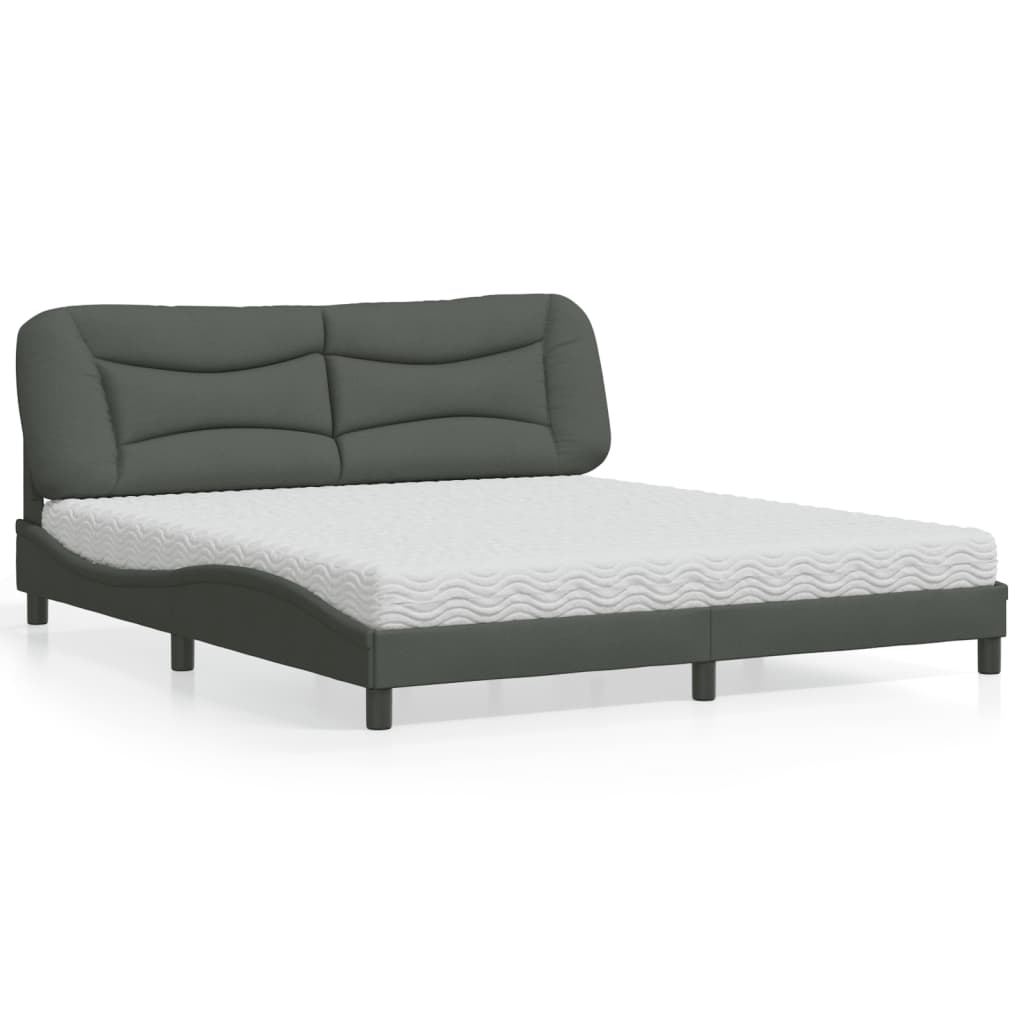 Bed Met Matras Stof