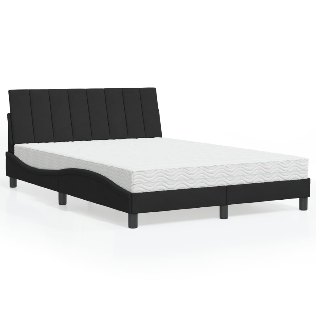 Bed Met Matras Fluweel