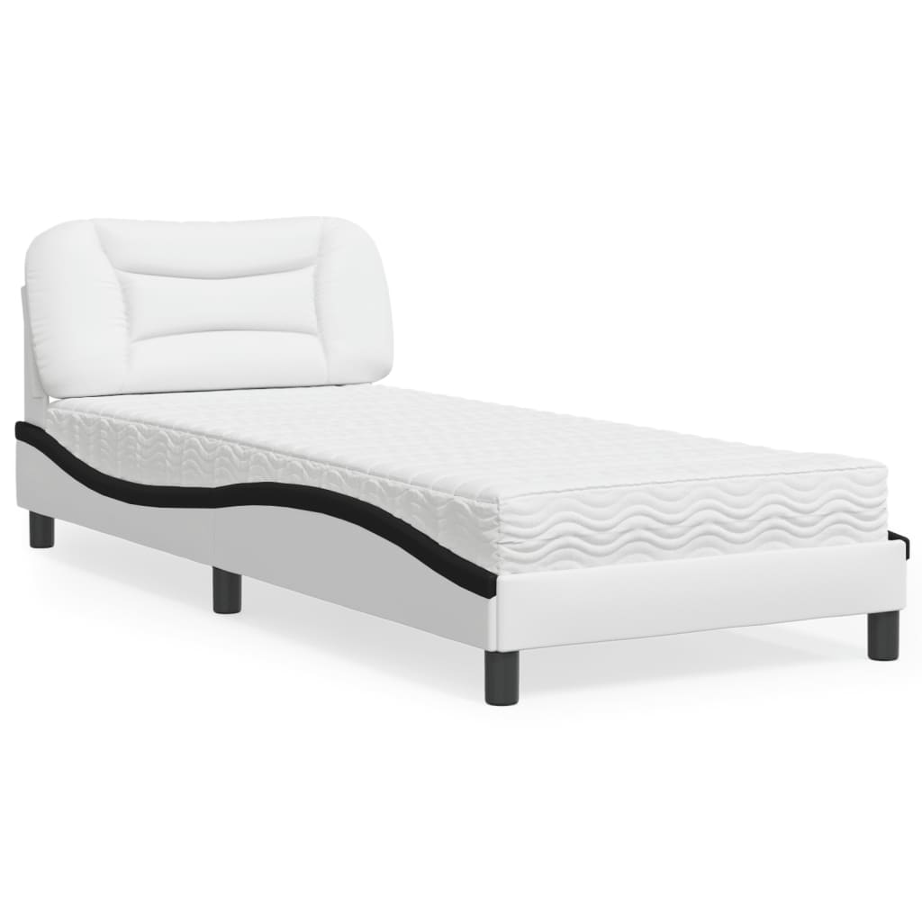 Bed Met Matras Kunstleer Kleurig