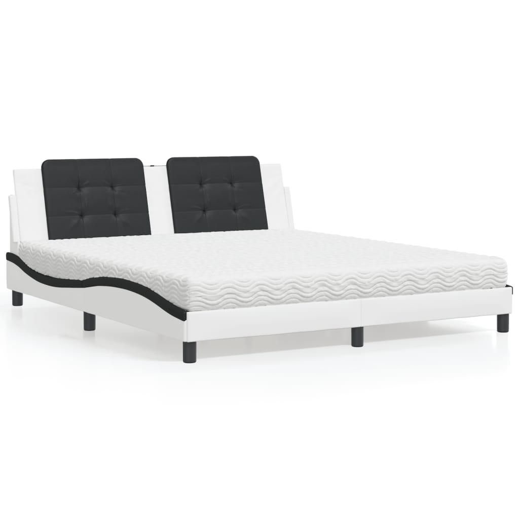 Bed Met Matras Kunstleer