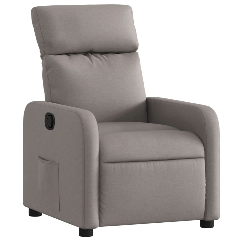 Fauteuil Verstelbaar Stof Taupe