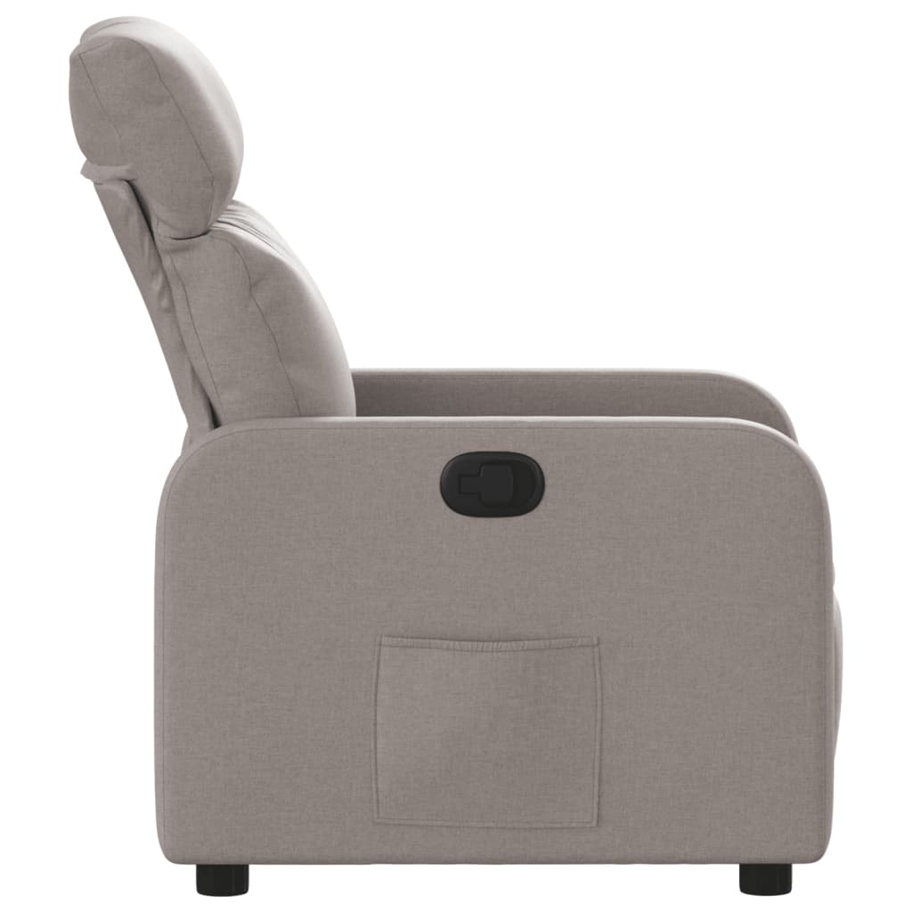 Fauteuil Verstelbaar Stof Taupe