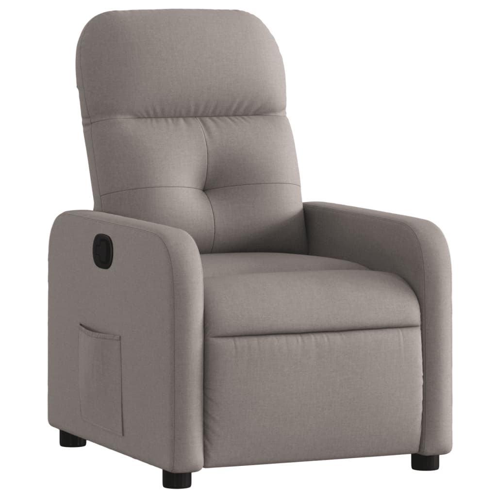 Fauteuil Verstelbaar Stof Taupe