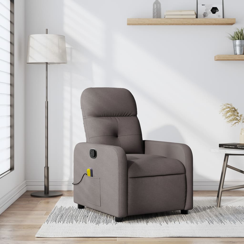 Fauteuil Verstelbaar Stof Taupe