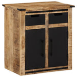 Dressoir Met 55X35X60 Cm Massief Mangohout
