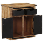 Dressoir Met 55X35X60 Cm Massief Mangohout