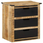 Dressoir Met 55X35X60 Cm Massief Mangohout