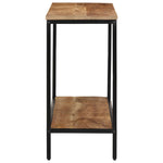 Wandtafel Massief Ruw Mangohout