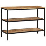 Wandtafel Massief Ruw Mangohout