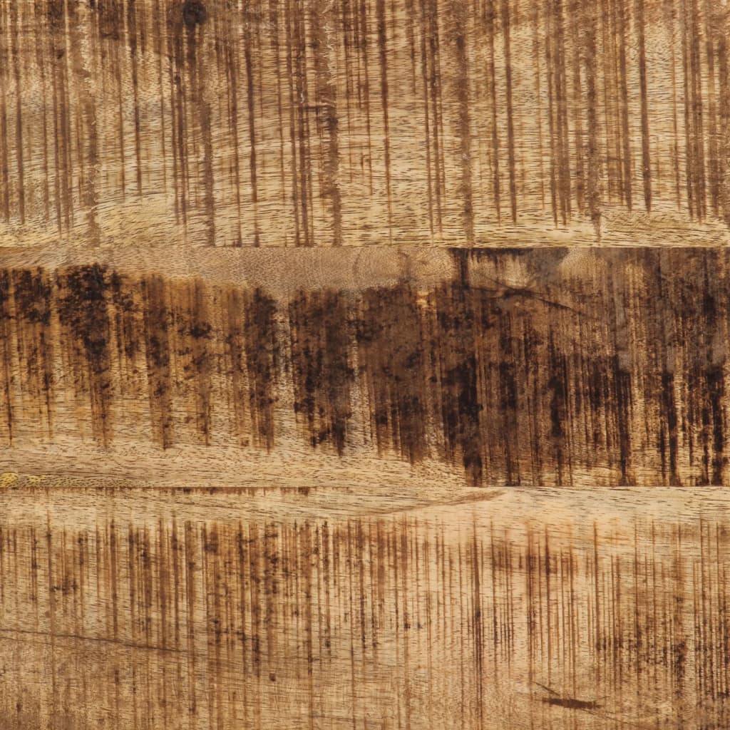 Hoge Kast 100X35X75 Cm Massief Ruw Mangohout