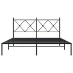 Bedframe Metaal Zwart