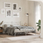 Bedframe Met Hoofd- En Voeteneinde Metaal