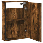 Badkamerspiegelkast 42X12X60 Cm Bewerkt Hout Kleur