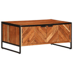 Salontafel 90X55X40 Cm Massief Acaciahout