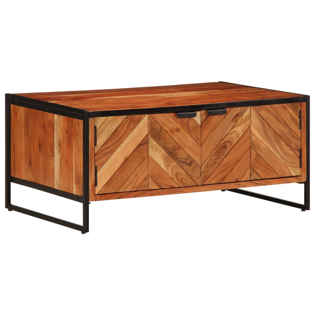Salontafel 90X55X40 Cm Massief Acaciahout