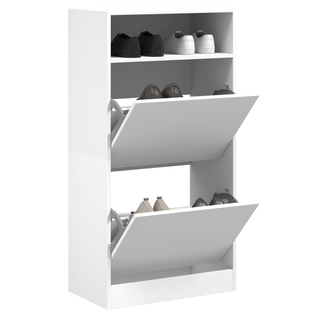 Schoenenkast Met 2 Klaplades