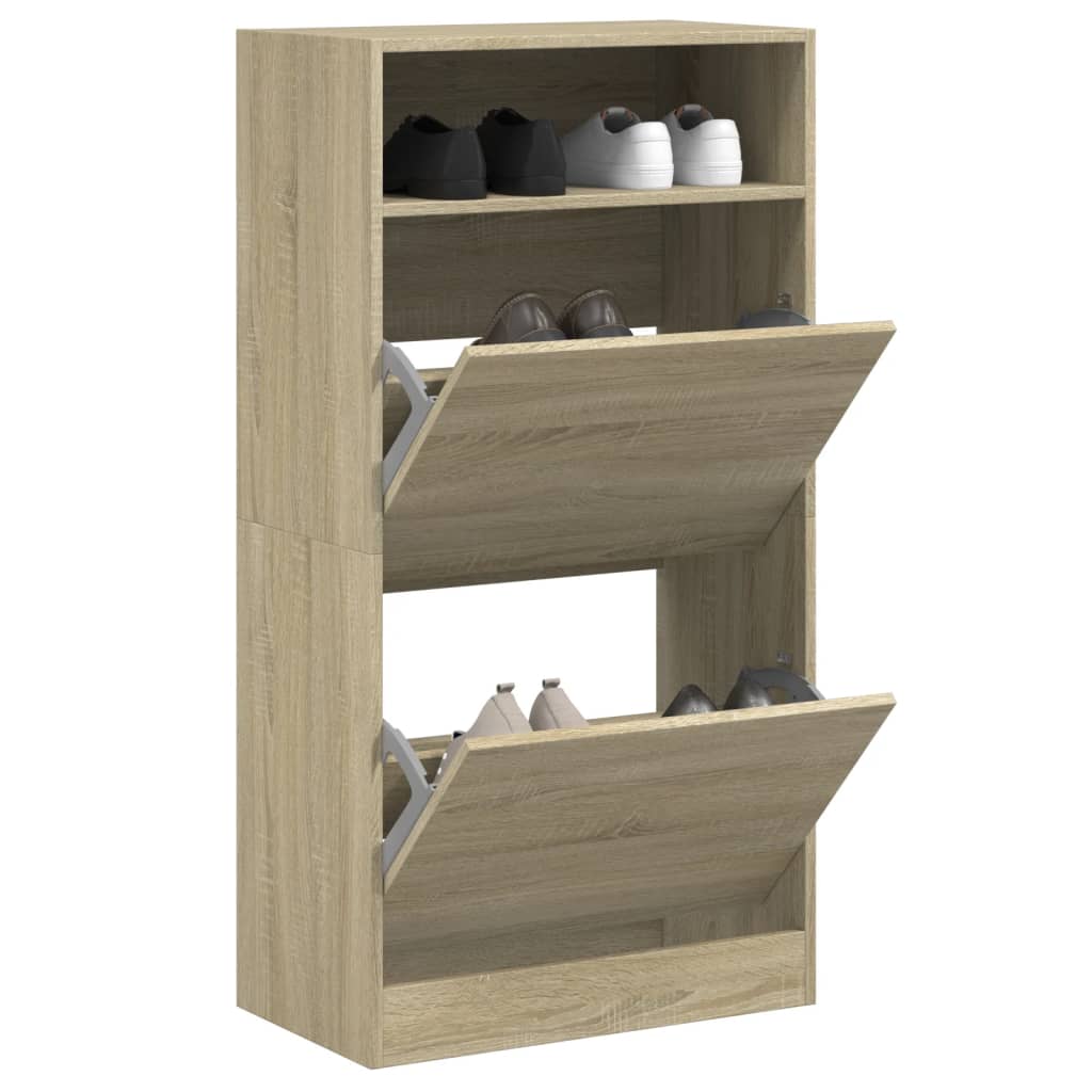 Schoenenkast Met 2 Klaplades