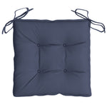 Stoelkussens Oxford Stof Marineblauw