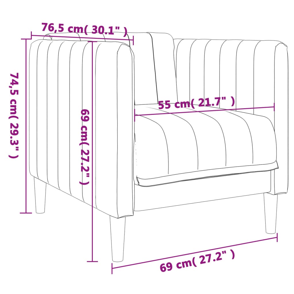 Fauteuil Stof