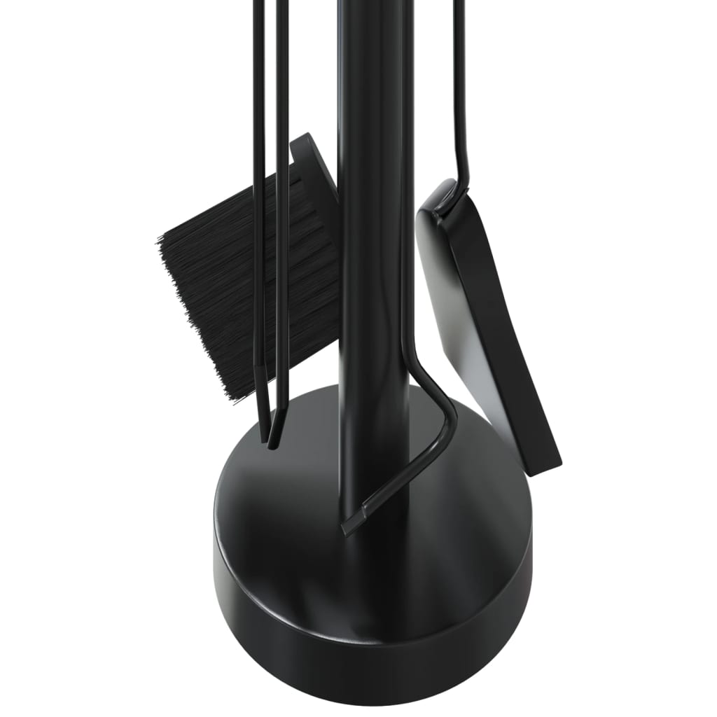 5-Delige Haardset 18X56 Cm Staal