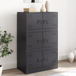 Dressoir 67X39X107 Cm Staal