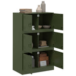 Dressoir 67X39X107 Cm Staal
