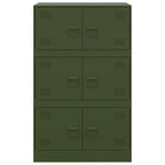 Dressoir 67X39X107 Cm Staal