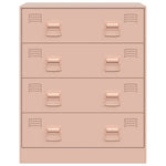 Dressoir 67X39X83 Cm Staal