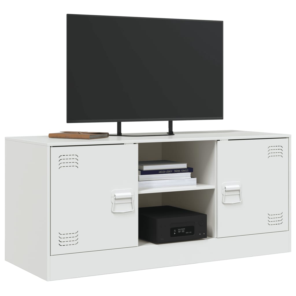 Tv-Meubel 99X39X44 Cm Staal