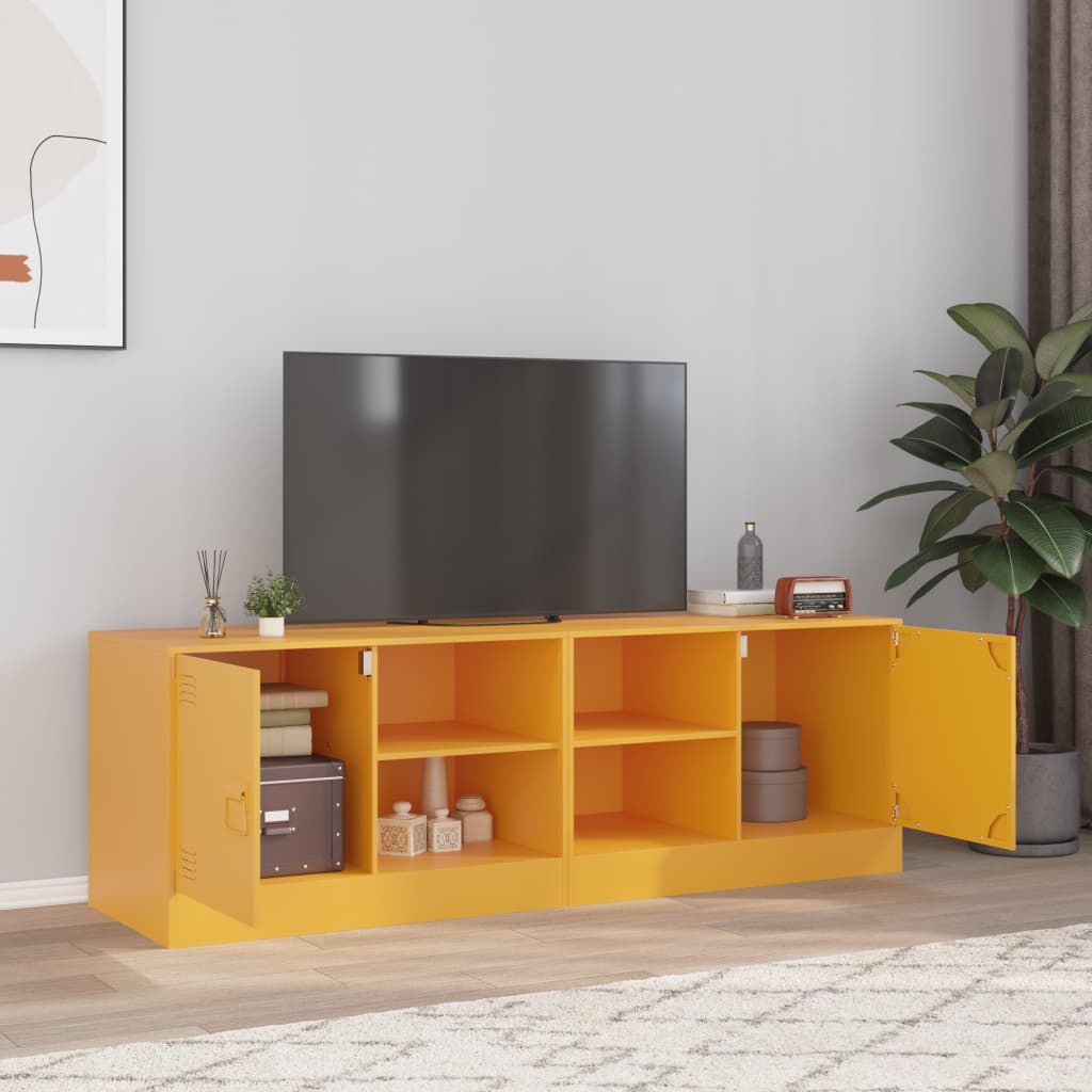 Tv-Meubelen 67X39X44 Cm Staal