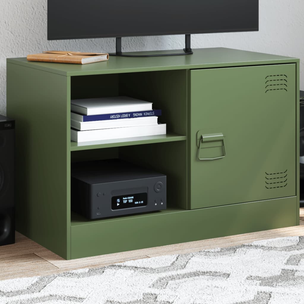 Tv-Meubelen 67X39X44 Cm Staal