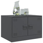 Salontafel 67X50X44 Cm Staal Kleurig