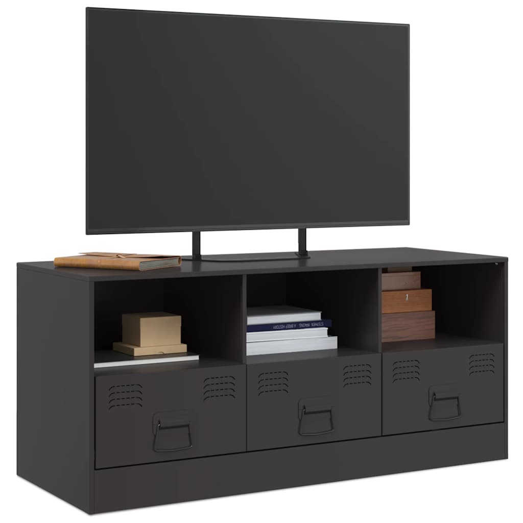 Tv-Meubel 99X39X44 Cm Staal