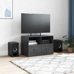 Tv-Meubel 67X39X44 Cm Staal