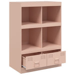 Hoge Kast 67X39X95 Cm Staal