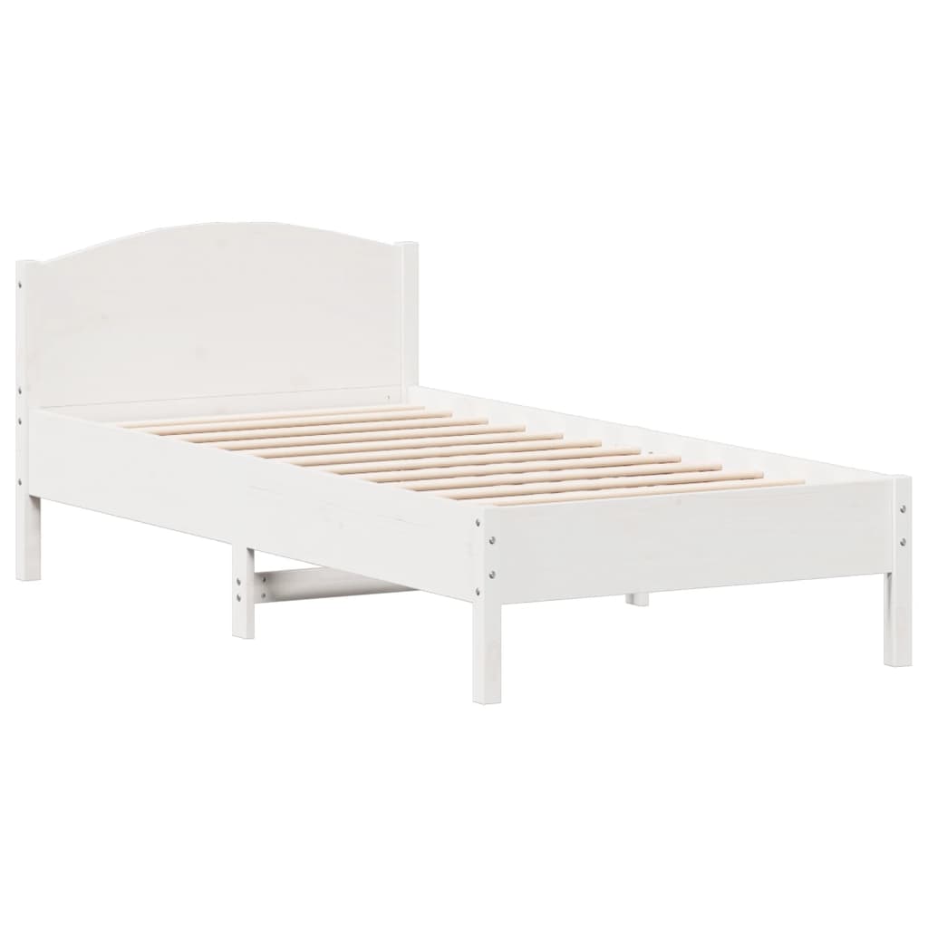 Bedframe Zonder Matras Massief Grenenhout