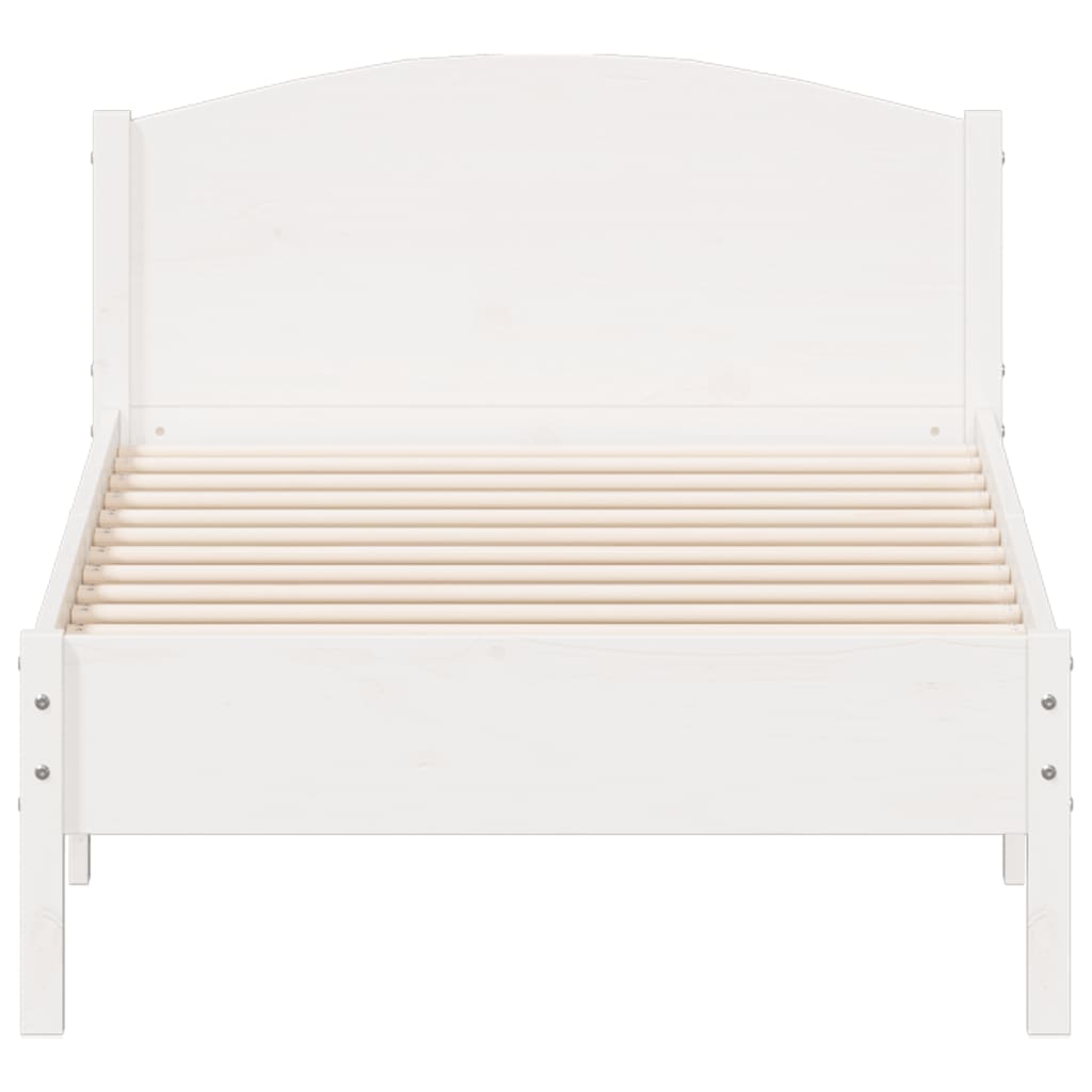 Bedframe Zonder Matras Massief Grenenhout